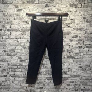 EUC J.Crew Women's Martie Pant In Bi-Stretch Cotton Size 4 (Navy)